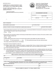 Exemption of Leased Property Used Exclusively for Low-Income Housing