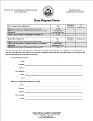 Data Request Form