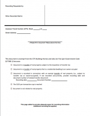 Housing Exemption Letter Sample from sfassessor.org