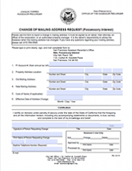 california notice of completion form z